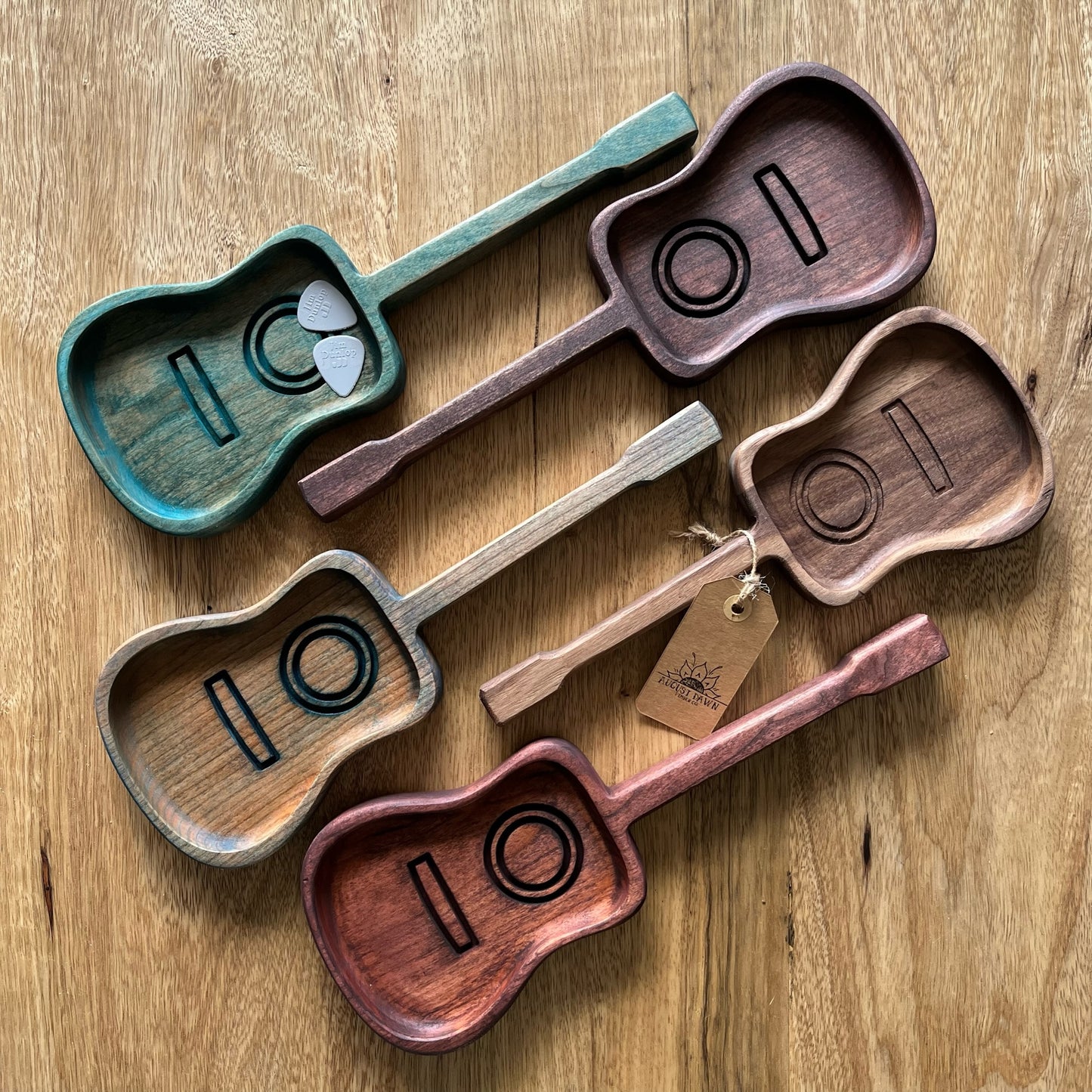 Guitar Catch All Tray - Stained