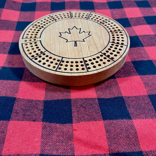 Tiny Traveller Crib Board - Maple Leaf Eh