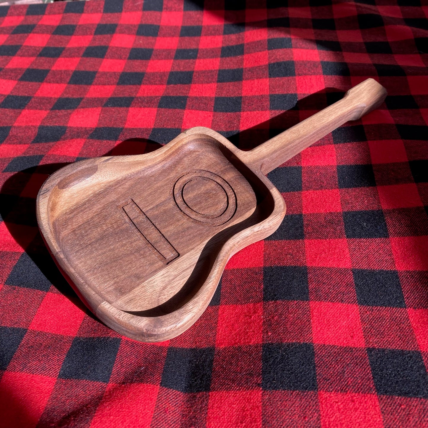 Guitar Catch All Tray - Stained