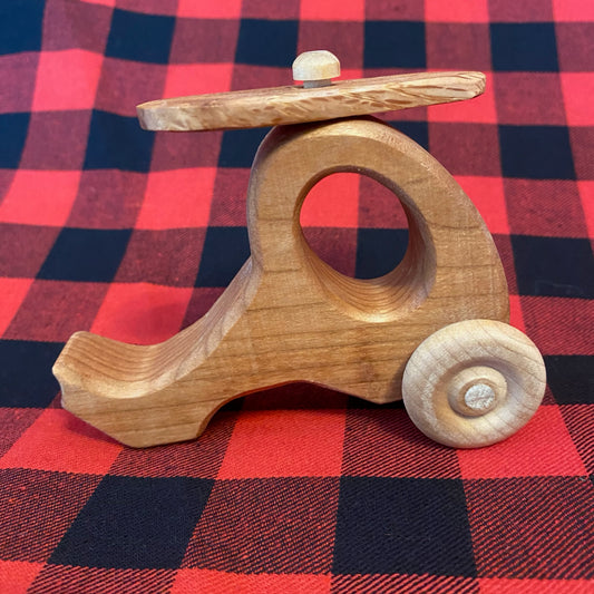 Wooden Toy Helicopter