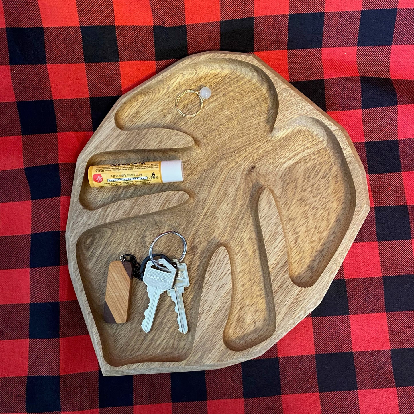 Monstera Leaf Catch All Tray