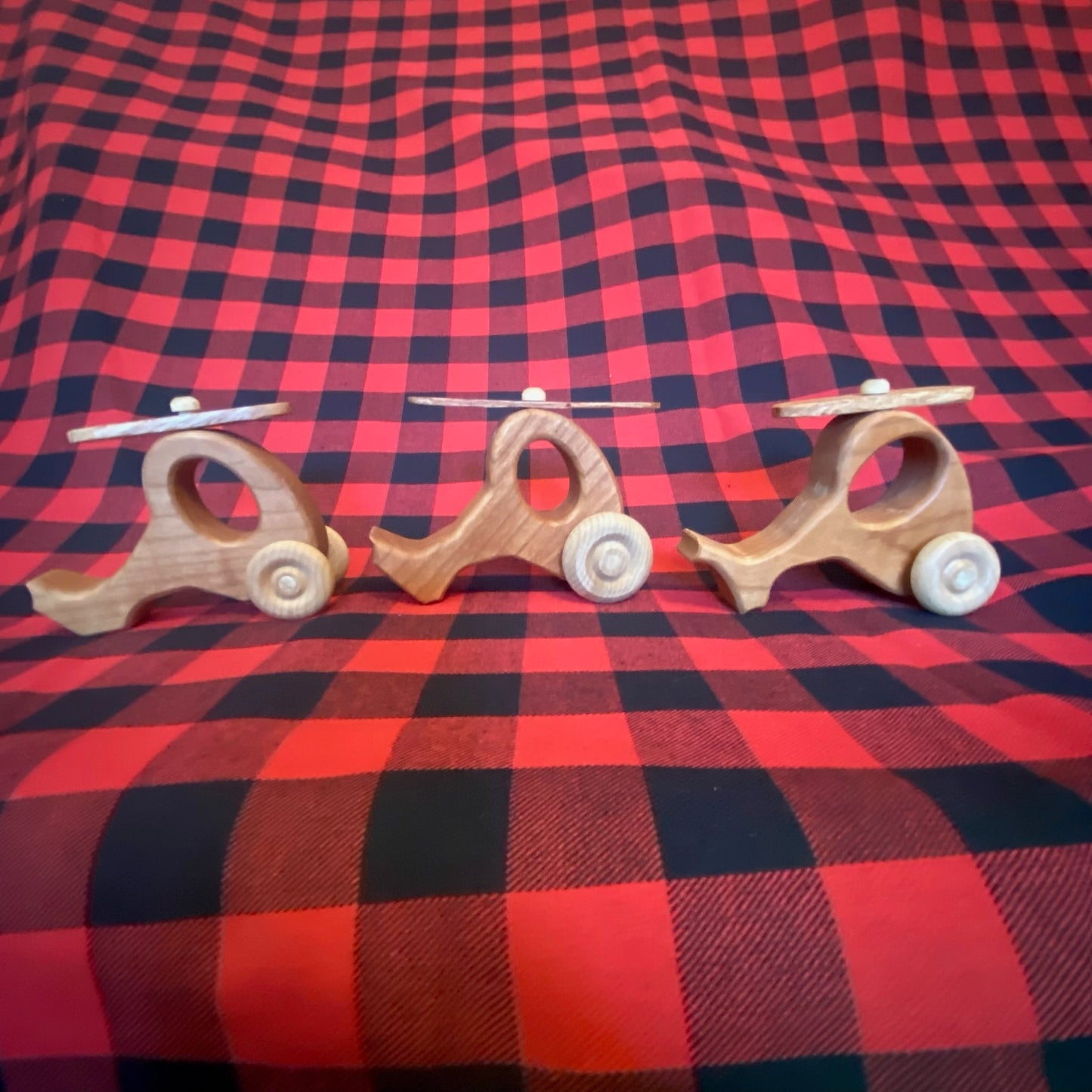 Wooden Toy Helicopter
