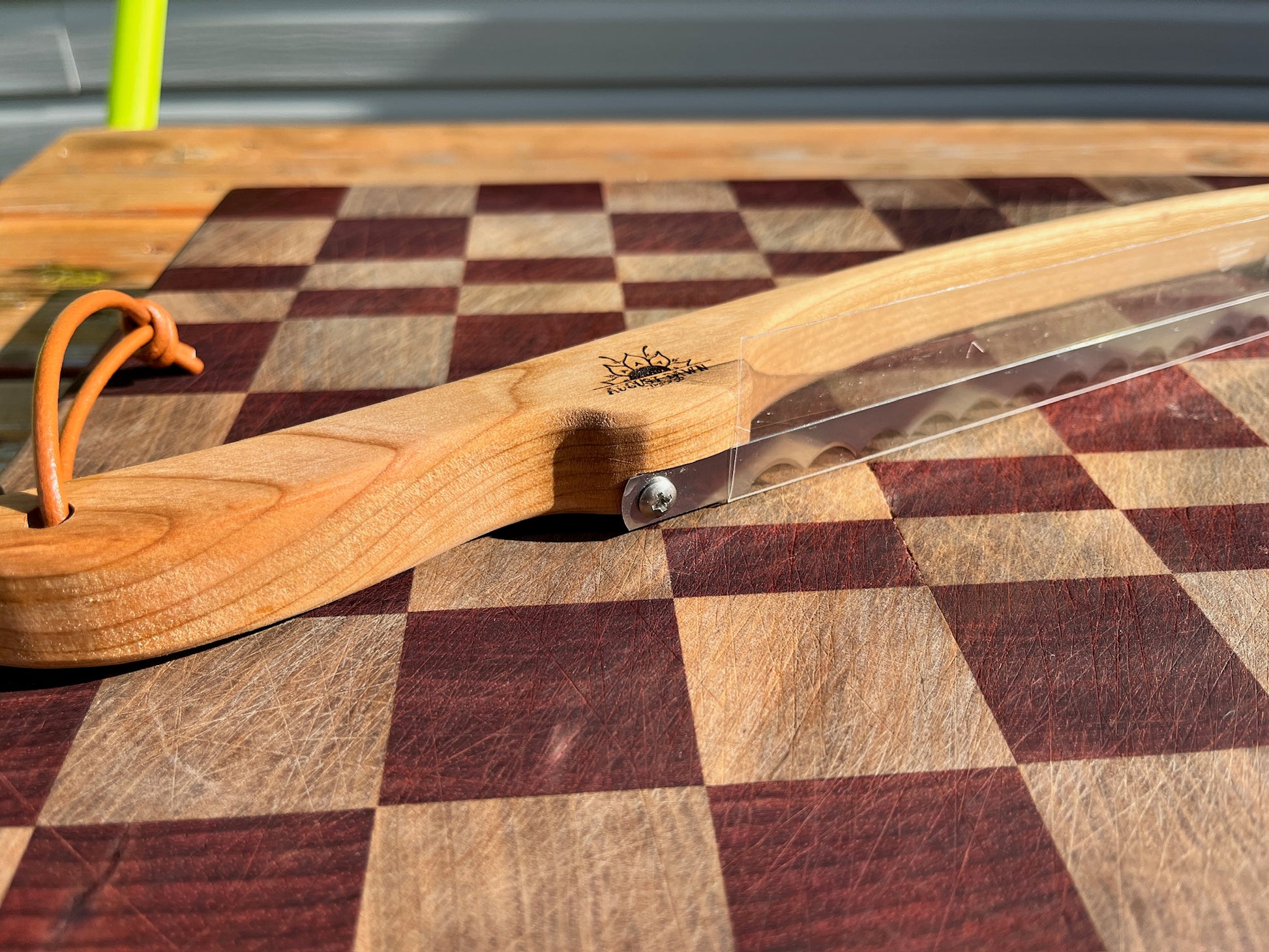 dual handle bread knife